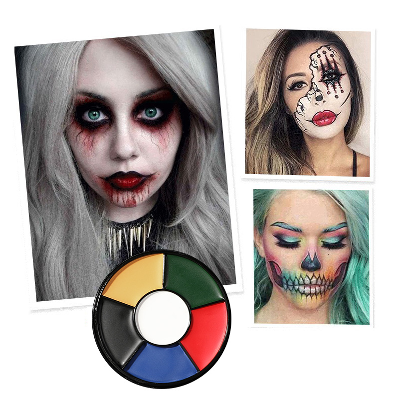 Camo Face Paint - Палитра масляных красок для лица из