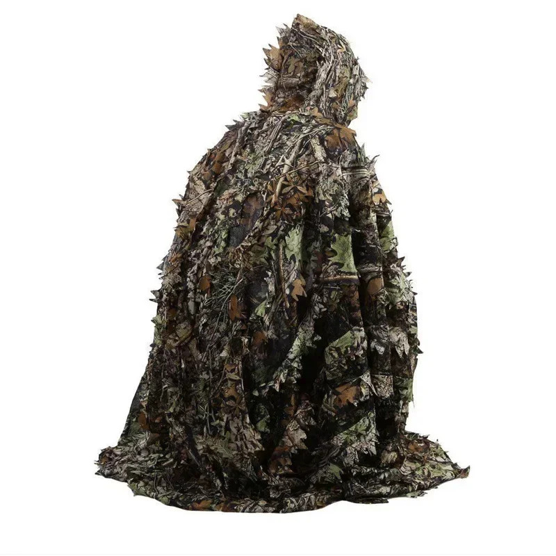Ghillie Suit Woodland - Тактическая охотничья одежда 3D кленовый лист