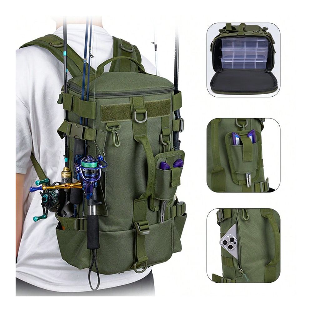 Outdoor Hunting Gear Storage - Мужской рюкзак для рыбалки, сумка для