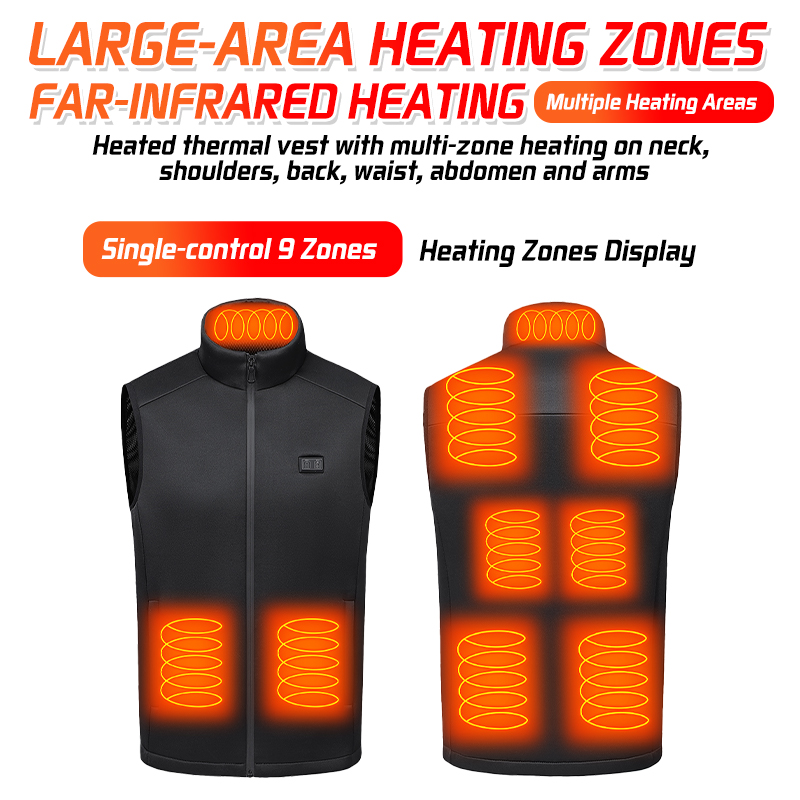 Утепленный жилет с 9 зонами по – обзор и цена Outdoor Hunting Heater