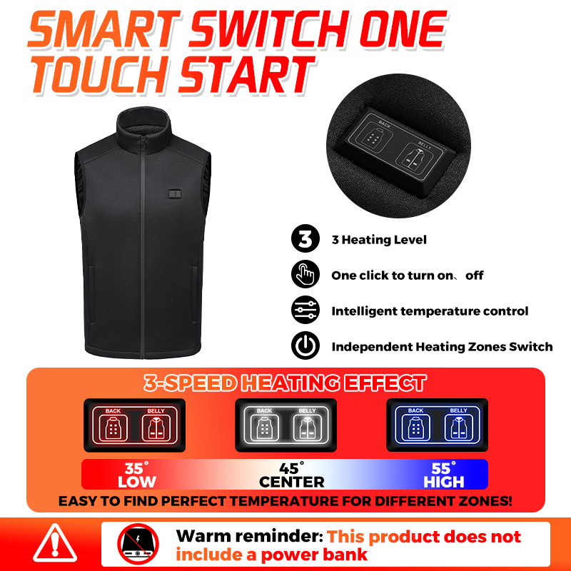 Утепленный жилет с 9 зонами по – обзор и цена Outdoor Hunting Heater