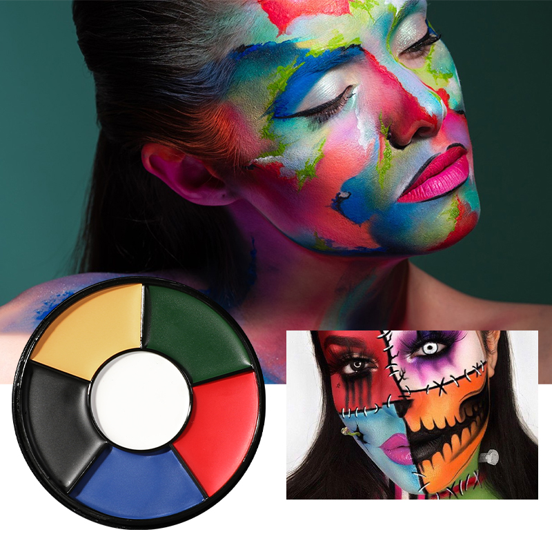 Палитра масляных красок для ли – обзор и цена Camo Face Paint