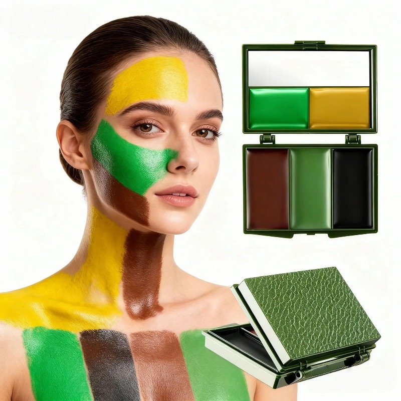 Камуфляжная маскарадная краска – обзор и цена Camo Face Paint
