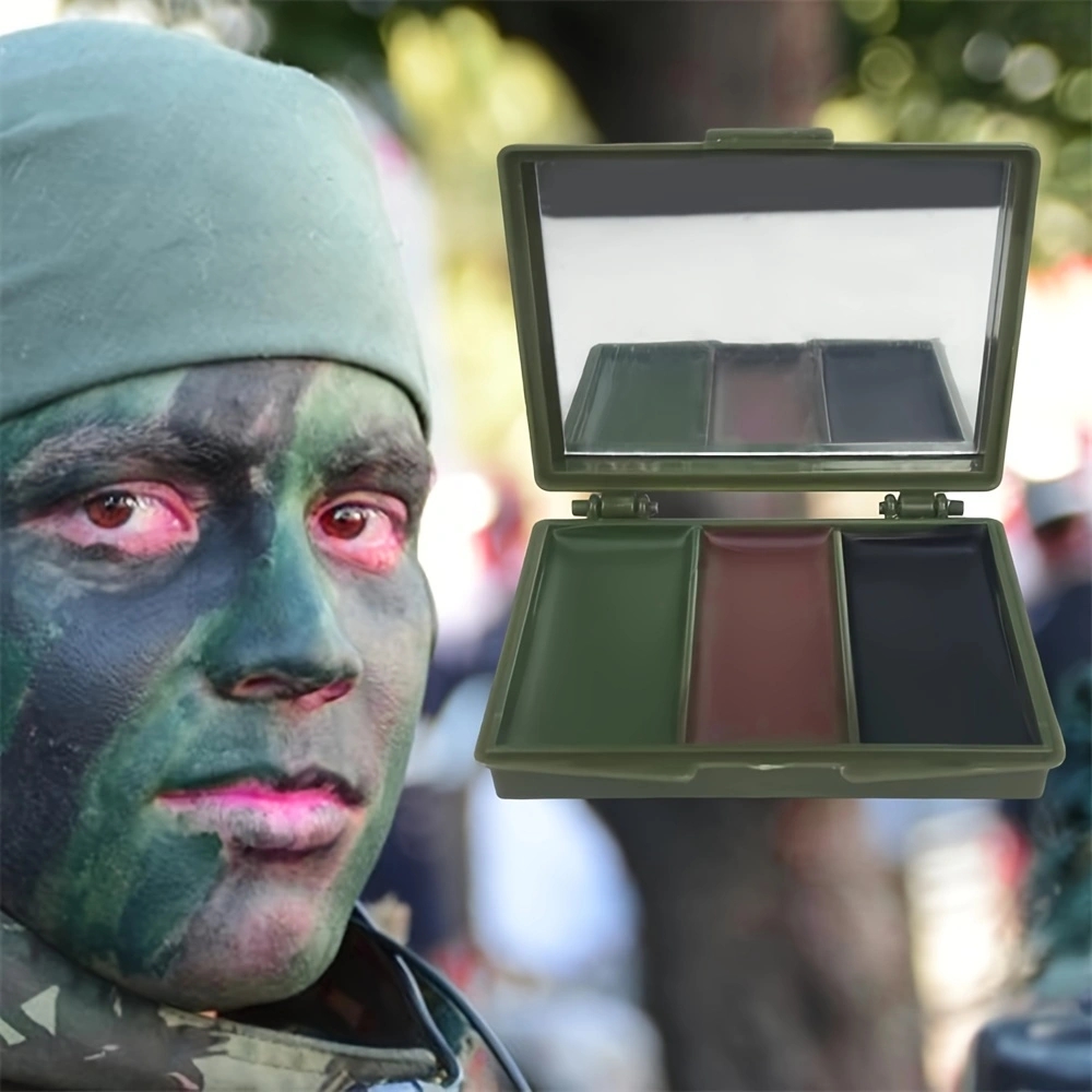 Набор для маскировки лица с тр – обзор и цена Camo Face Paint