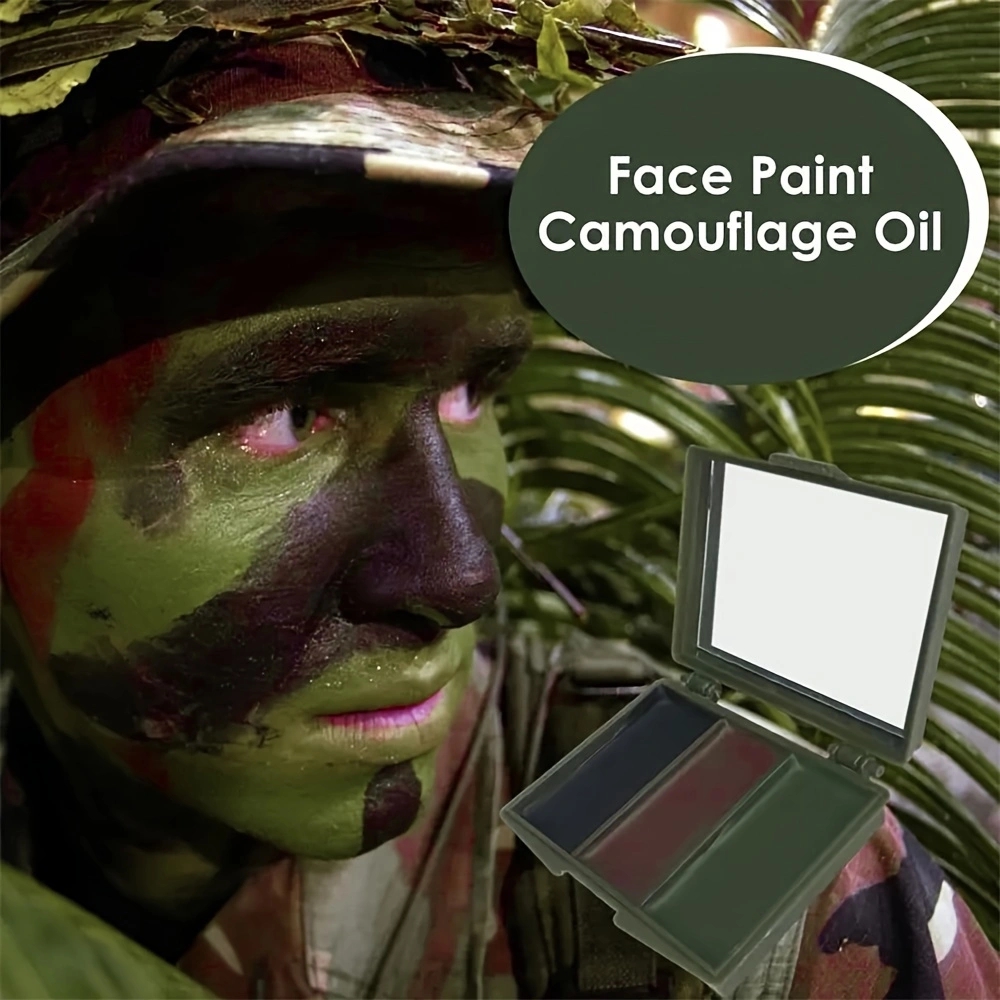 Набор для маскировки лица с тр – обзор и цена Camo Face Paint