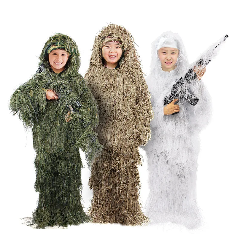 Тактический мужской костюм для – обзор и цена Ghillie Suit Woodland