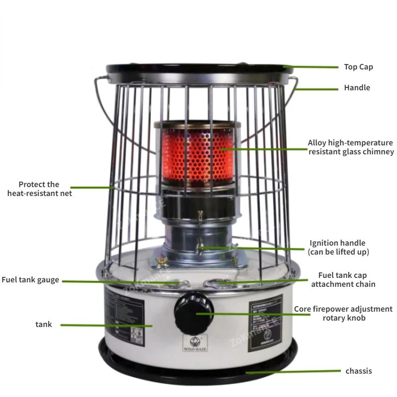 Портативная керосиновая плита, – обзор и цена Outdoor Hunting Heater