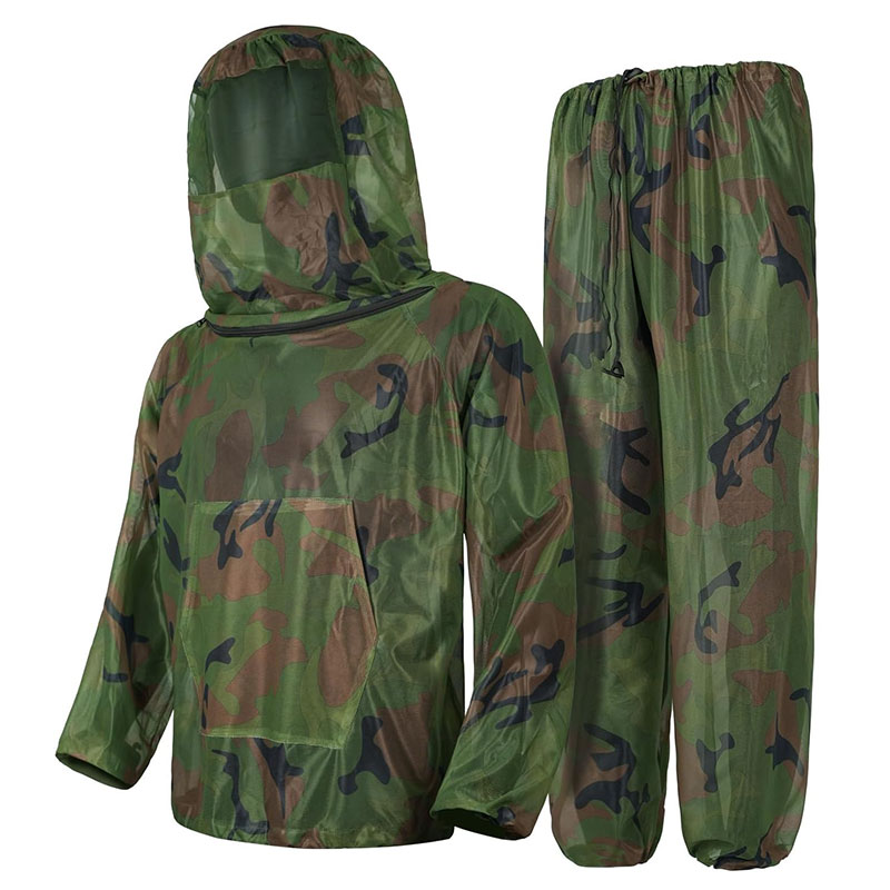 Лесной камуфляжный противомоск – обзор и цена Ghillie Suit Woodland