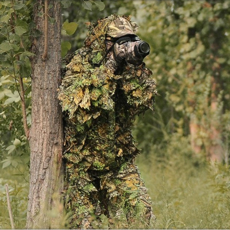 Мужской Женский Детский уличны – обзор и цена Ghillie Suit Woodland
