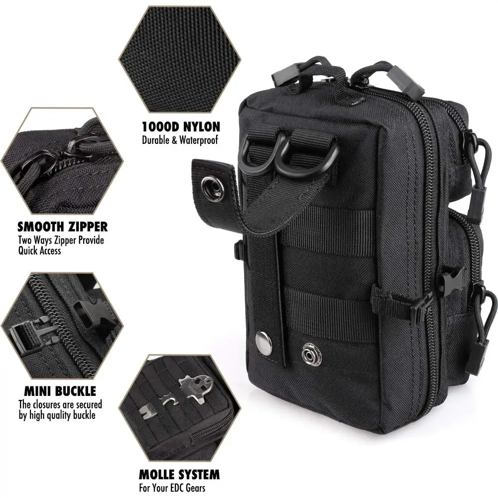Мини-подсумок Molle, маленький – обзор и цена Outdoor Hunting Gear Storage