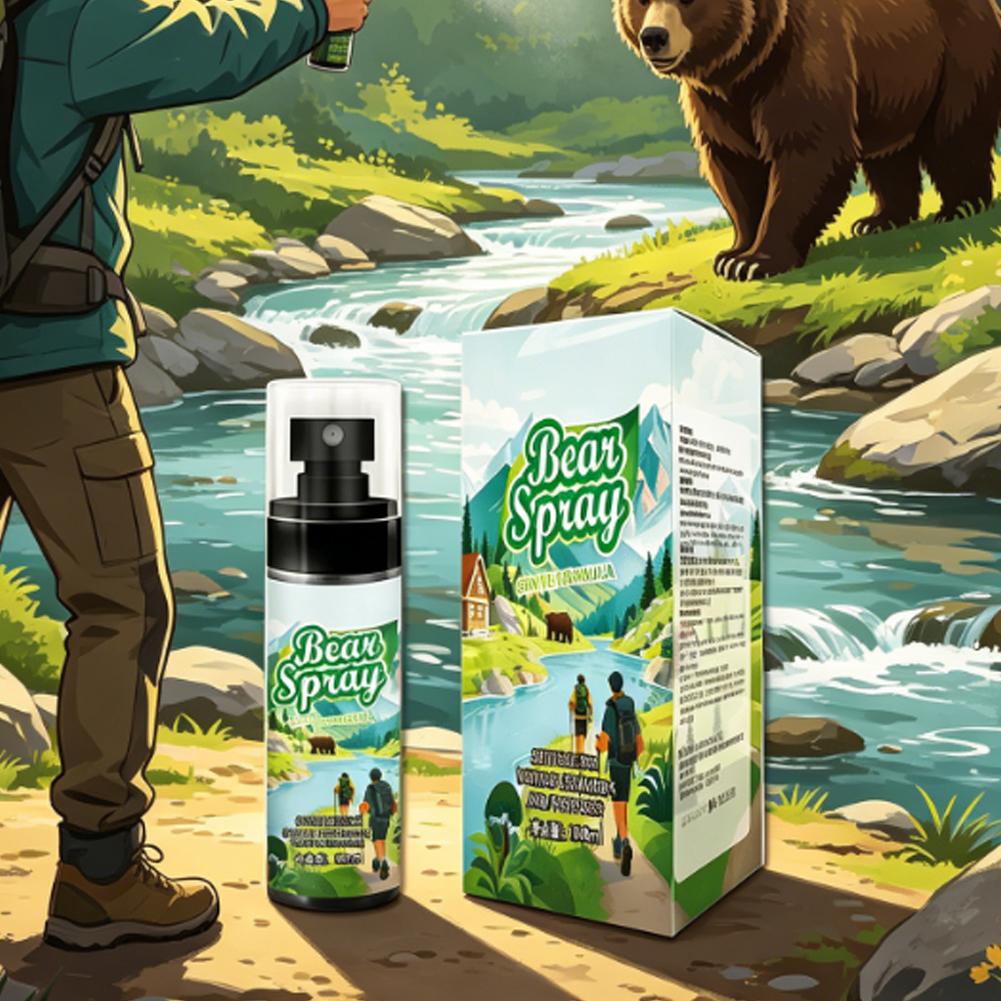 Портативный спрей-отпугиватель – обзор и цена Bear Spray Protection