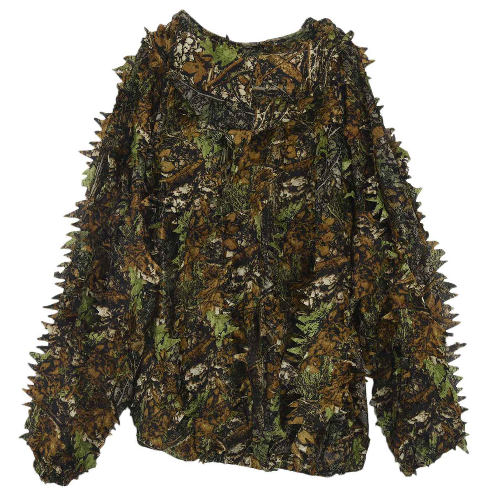 Костюм-гилли AEF6-3X 3D Leaf д – обзор и цена Ghillie Suit Woodland