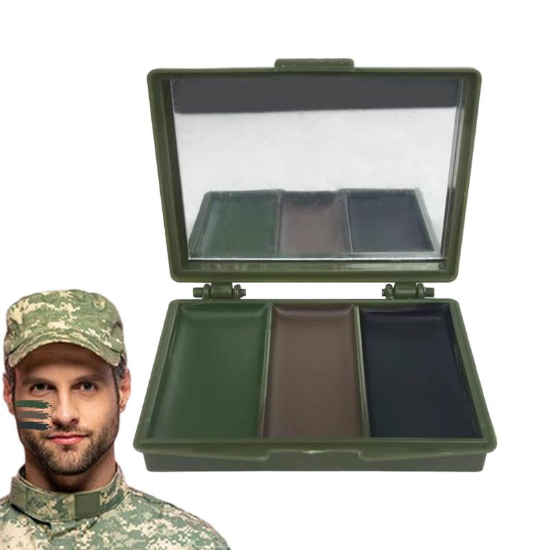 3-цветные армейские болельщики – обзор и цена Camo Face Paint